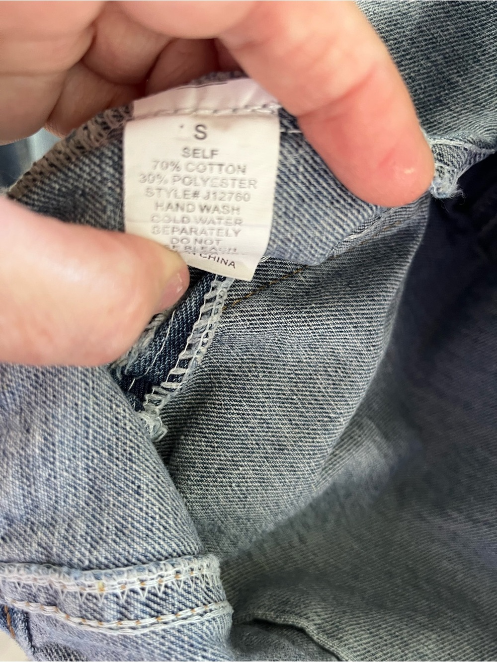Distressed denim Jacket - Picture 9 of 9